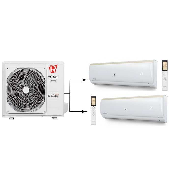 ������� ���� ������ �����-������� �� 2 ������� Royal Clima 2RFM-18HN/RCI-TGM09HN*2��