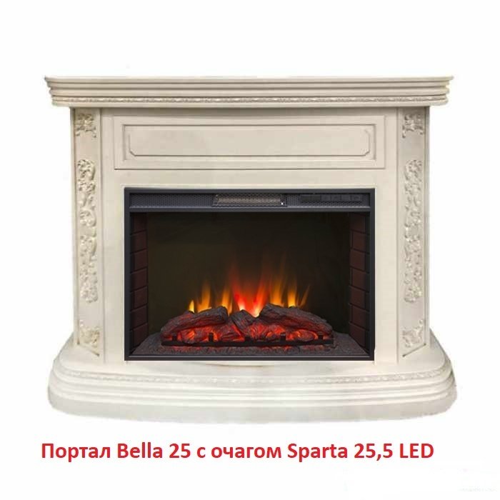 ������������ (����) �� ������ Real-Flame Sparta 25,5 LED