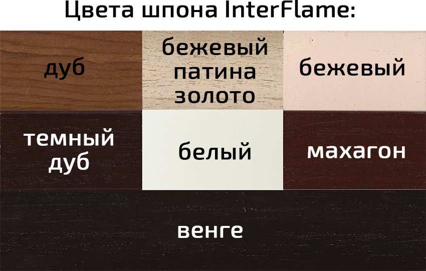���������� ����� (������+����) InterFlame Staford / ������� ������������� � ������ Panoramic 06-25Led F/X Panoramic 08-25 Led F/X