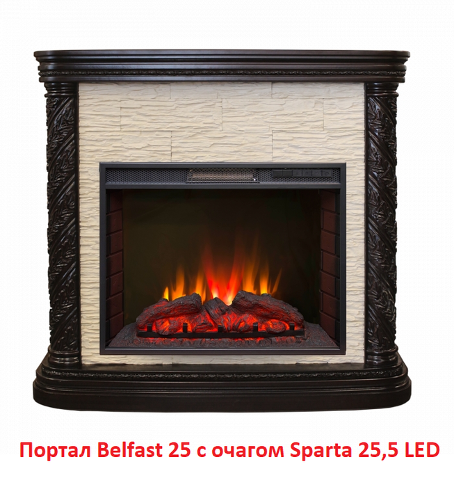 ������������ (����) �� ������ Real-Flame Sparta 25,5 LED