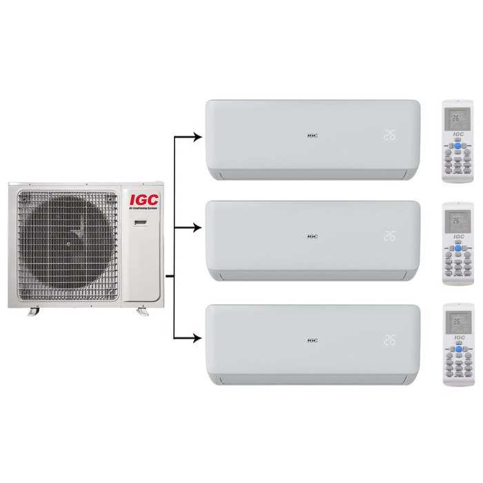 ������ �����-������� �� 3 ������� IGC RAM3-X27UNH/RAK-X09NH*3��