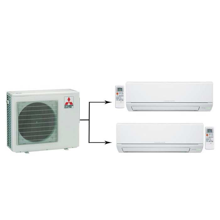 ������ ����� ������� �� 2 ������� Mitsubishi Electric MXZ-2HJ40VA-ER/MSZ-HJ25VA ER*2��