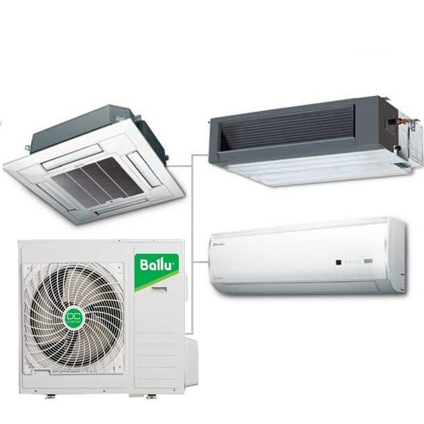 ������� ���� ������ �����-������� �� 4 ������� Ballu B4OI-FM/out-36HN1/EU