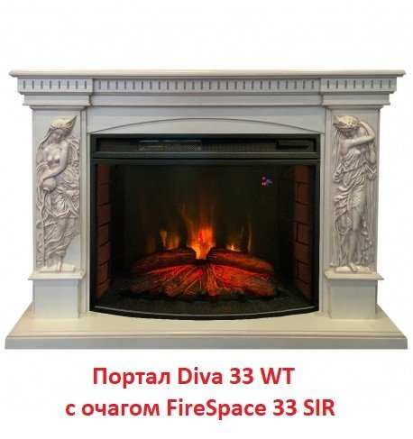 ���� ������������� Real-Flame Firespace 33 S IR