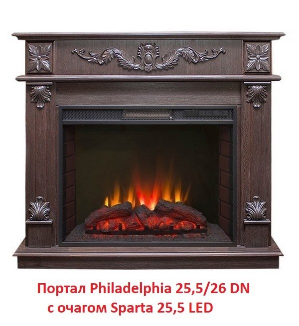 ������������ (����) �� ������ Real-Flame Sparta 25,5 LED
