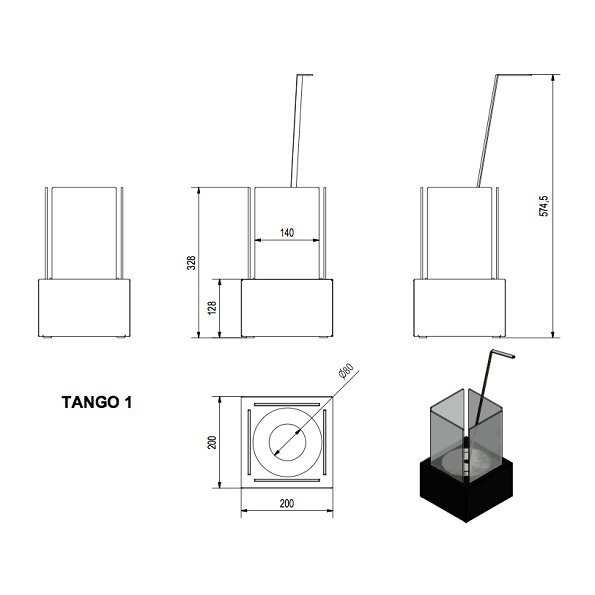 ��������� �������� Kratki TANGO 1 �����, ������, ������, TUV