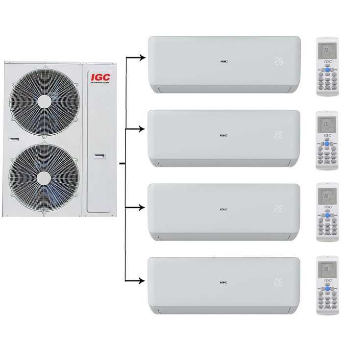 ������ �����-������� �� 4 ������� IGC RAM4-X36UNH/RAK-X09NH*4��