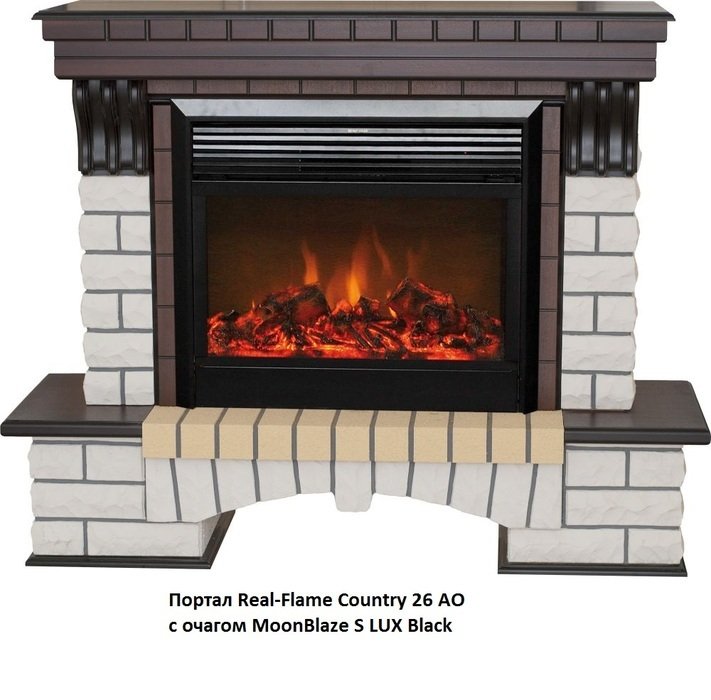 ���� ������������� Real-Flame MoonBlaze S LUX Black