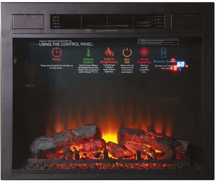 ���� ������������� InterFlame Sirius 30 LED FX Black/Brass
